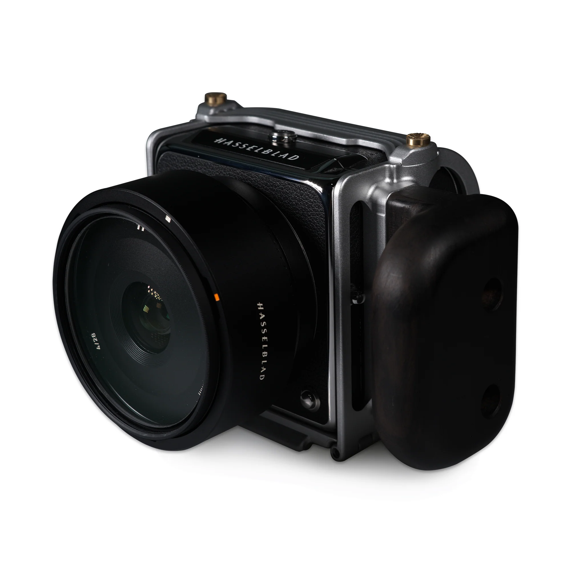 Lanhorse 相机 兔笼 兼容 适用 Hasselblad 907x, Quick-Release CFV Digital Back, Optional 红木 Hand 手柄.